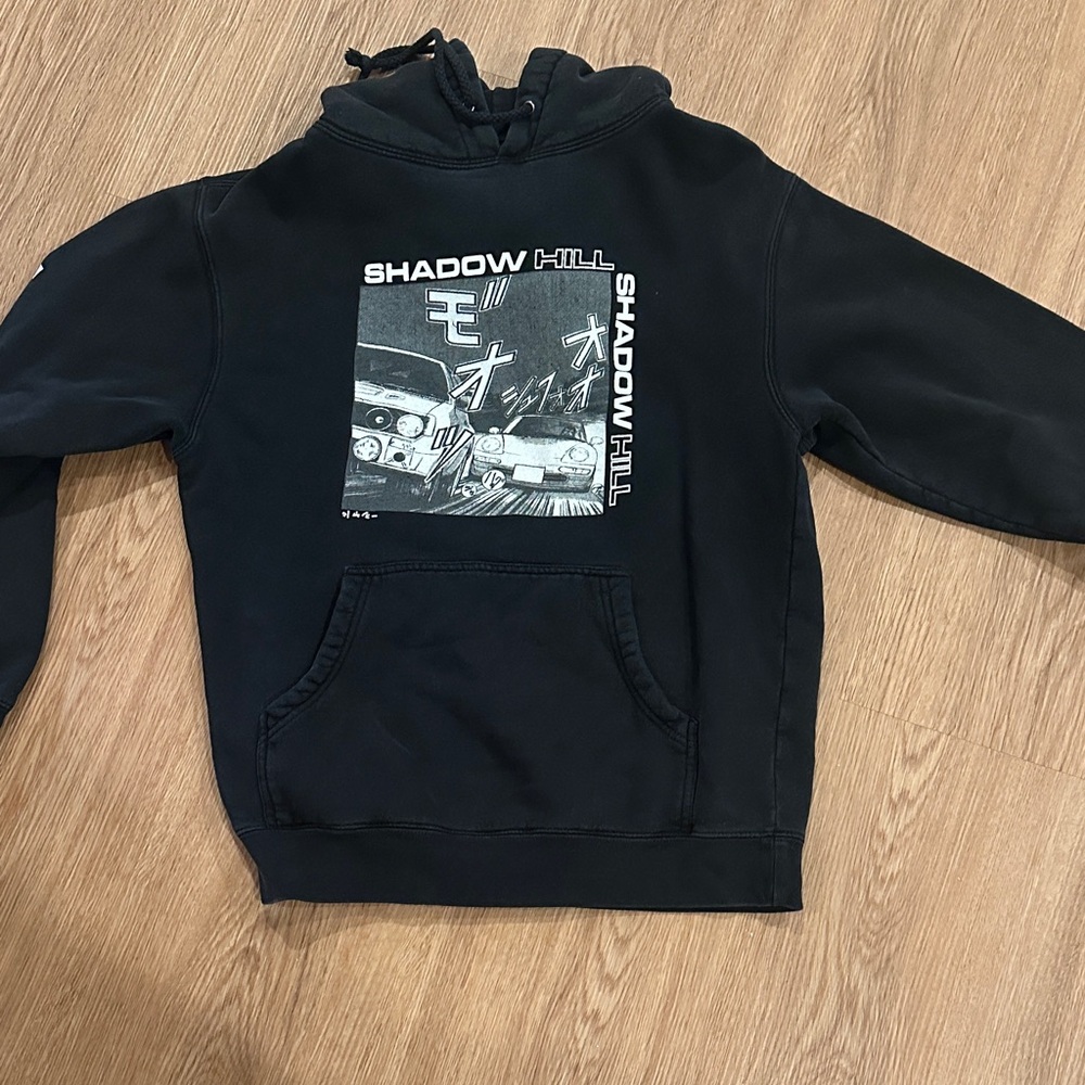 Shadow Hill Black Graphic Sweater